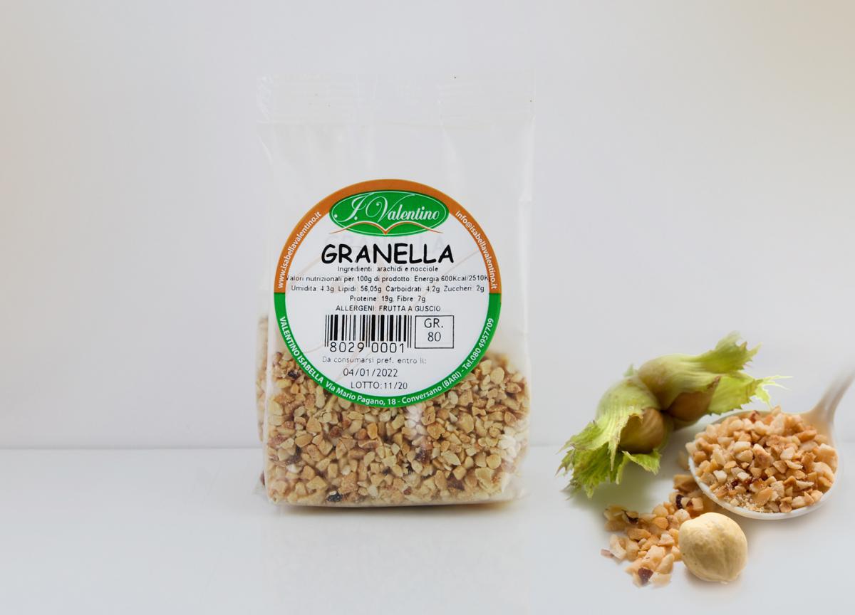 Hazelnut grains